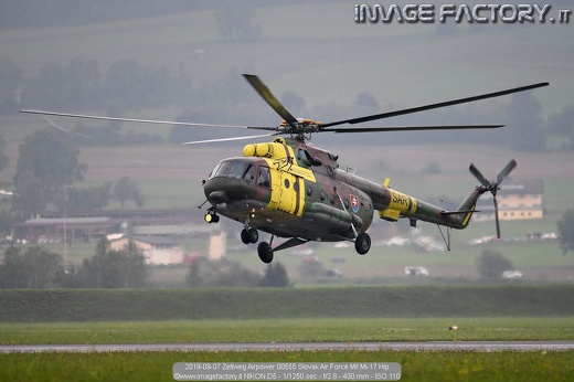 2019-09-07 Zeltweg Airpower 00555 Slovak Air Force Mil Mi-17 Hip